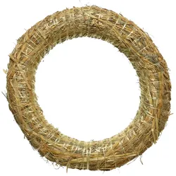 Strohkranz / Kranz Rohling 30cm natur zum Basteln von Adventskranz Türkranz