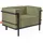 konsimo® TRIGLO Garten-Lounge-Set 4-tlg. dunkelgrau/beige