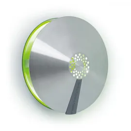 insect-o-cutor Dekorative Insektenfalle Aura Silber 22 W bis 40 m2