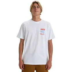 T-Shirt BILLABONG "Lunch Break", Herren, Gr. XS, weiß, [Hauptstoff] 100% Baumwolle, Kurzarm, Shirts