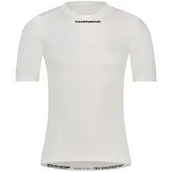 SHIMANO Funktionsunterhemd kurzarm Vertex Base Layer | weiß