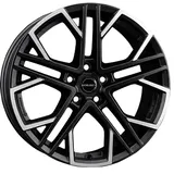 Borbet XV 9,5 x 19 5 x 114,3 ET45 MB64,2 Schwarz Poliert Matt