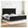 vidaXL Bettgestell 180 x 200 cm Schwarz
