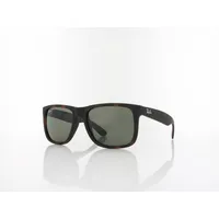 Ray-Ban Ray Ban Justin RB4165 8659A 55 rubber havana / dark green polar