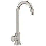 Grohe Red Mono C-Auslauf Set M supersteel (30085DC1)