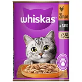 Whiskas 1+ Geflügel in Sauce 24 x 400 g