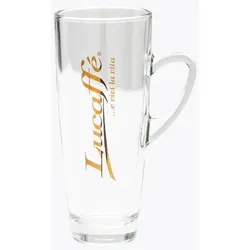 Lucaffé Latte Macchiato Glas mit Henkel
