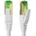 KabelDirekt – Cat 7 Netzwerkkabel, bruchfest – 5m – 10 Gigabit LAN Kabel & Ethernet Kabel, erhältlich in 0,25-30m (Patchkabel für Highspeed-Netzwerke, PC, Switch/Router/Modem, RJ45, weiß)