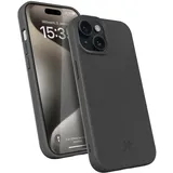 WOODCESSORIES Bio Case Handy-Cover für Apple iPhone 15 Plus schwarz