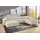 luma-home schönes für dein zuhause Wohnlandschaft U-Form Sofa Schlaffunktion Couch Bettkasten Cord in Grau Beige / 15200