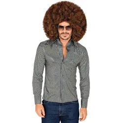 70er Disco Fever Herrenhemd - 2XL