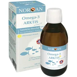 NORSAN Omega-3 ARKTIS mit Vitamin D3 200 ml Flüssigkeit