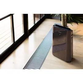 Sharp UA-HD40E-T Luftreiniger (mit Befeuchtungsfunktion, Verbesserung der Luftqualität, Ideal für Allergiker, drei Stufen Filtersystem, HEPA-Filt... - Braun