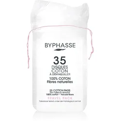 BYPHASSE COTTON PADS makeup remover 35 units