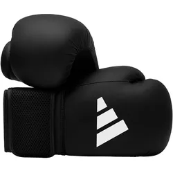 Boxhandschuhe ADIDAS PERFORMANCE "Adidas Hybrid 25" Gr. 14, schwarz, Boxhandschuhe, 14 14 oz, Kunstleder