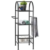 bremermann Bad-Standregal schwarz | Gr.: onesize