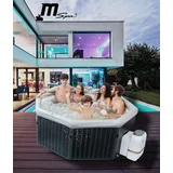 MSPA Whirlpool Frame Tuscany NEU + APP-Steuerung XXL 6 Pers. Outdoor Pool 193x193cm