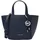 Michael Kors Jordi Small Schultertasche Leather Dark Blue