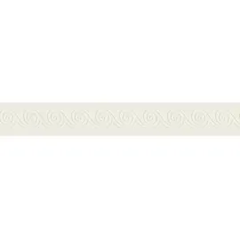 A.S. Création Moderne Wellen Bordüre 5 m x 8 cm 0 g Weiß 384034