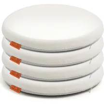 DYNMC you Sitzkissen 40 x 40 x 5 cm beige 2-tlg.