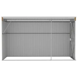 vidaXL Geräteschrank 1,18 x 2,88 m Braun