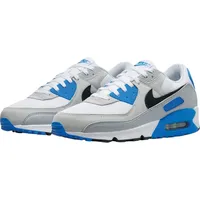 Nike Air Max 90 Sneaker Herren - Weiß/Blau - 42,5