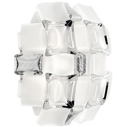 Slamp - Mida Applique Wandleuchte White/Platinum - cm - 32 cm
