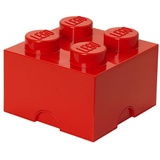 Lego Brick Drawer 4 25 x 18 x 25 cm rot