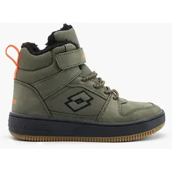Hoher Sneaker - Herren - olive