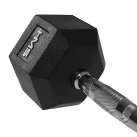 HMS HEX PRO Kurzhantel 47,5 kg schwarz
