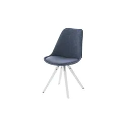 Esszimmerstuhl  Cicero , blau , Maße (cm): B: 47 H: 84