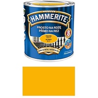Hammerite Metallschutzlack Rostschutz 250ml Glänzend Farbauswahl NEU TOP PREIS (Glänzend Gelb)