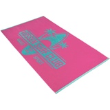 VOSSEN Strandtuch, pink Textil, 100x180 cm, Badtextilien, Strandtücher