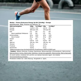 Victory Endurance Energy Up Gel Orange 40 g