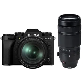 Fujifilm X-T5 schwarz + XF 16-80mm F4,0 R OIS WR