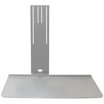 MonLines MTB001S Tastaturhalterung zur Monitor Befestigung Silber