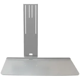 MonLines MTB001S Tastaturhalterung zur Monitor Befestigung Silber