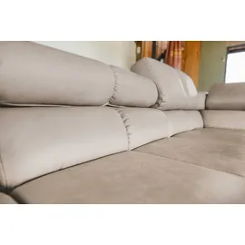 KAWOLA Ecksofa Leder Relaxfunktion