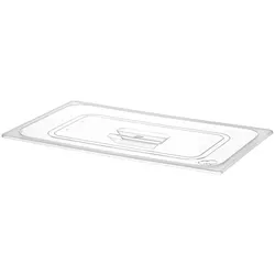 HENDI Gastronorm-Deckel, GN 1/6, Transparent, 176x162mm