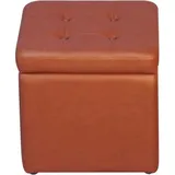 moebel-direkt-online Sitzhocker mit Stauraum 41 x 40 x 41 cm Braun