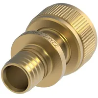 TECE Rohrverbindungstechnik, TECEflex Schnelladapter gerade, Siliziumbronze, Dim. 16x1/2',