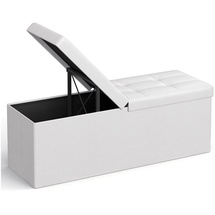 Songmics Sitzbank mit , 120 L, 110 x 38 x 38 cm