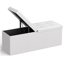 Songmics Sitzbank mit , 120 L, 110 x 38 x 38 cm