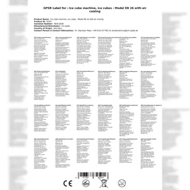 Saro Eiswürfelbereiter Modell EB 26