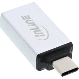 InLine USB-C auf USB-A Adapter 0,15 m Silber
