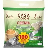 Casa Colon ® 3 x 100 Kaffeepads Entkoffeiniert (für SENSEO)