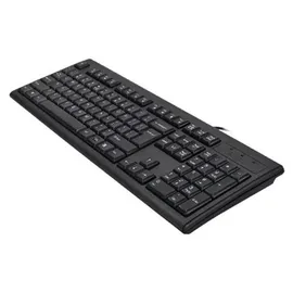 A4Tech KR-83 Tastatur USB Schwarz - Schwarz