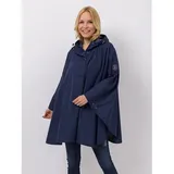 CENTIGRADE Regenponcho Einschubtaschen Kapuze wasserdicht