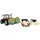 BRITAINS Massey Fergusson 5612 Traktor Spielset, Modell Spielzeug Traktor mit Anhänger und 5 Tieren im Maßstab 1:32, Bauernhofspielzeug geeignet für Sammler & Kinder ab 3 Jahren
