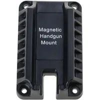 Yzdysg Heavy Duty Waffen Magnet Verdeckter Schusswaffenhalter Mit Gummibeschichtung Einfache Installation Für Sichere Waffenlagerung Auto